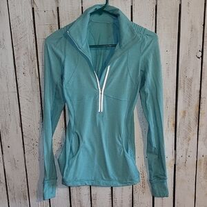 lululemon athletica Teal Sweatshirt